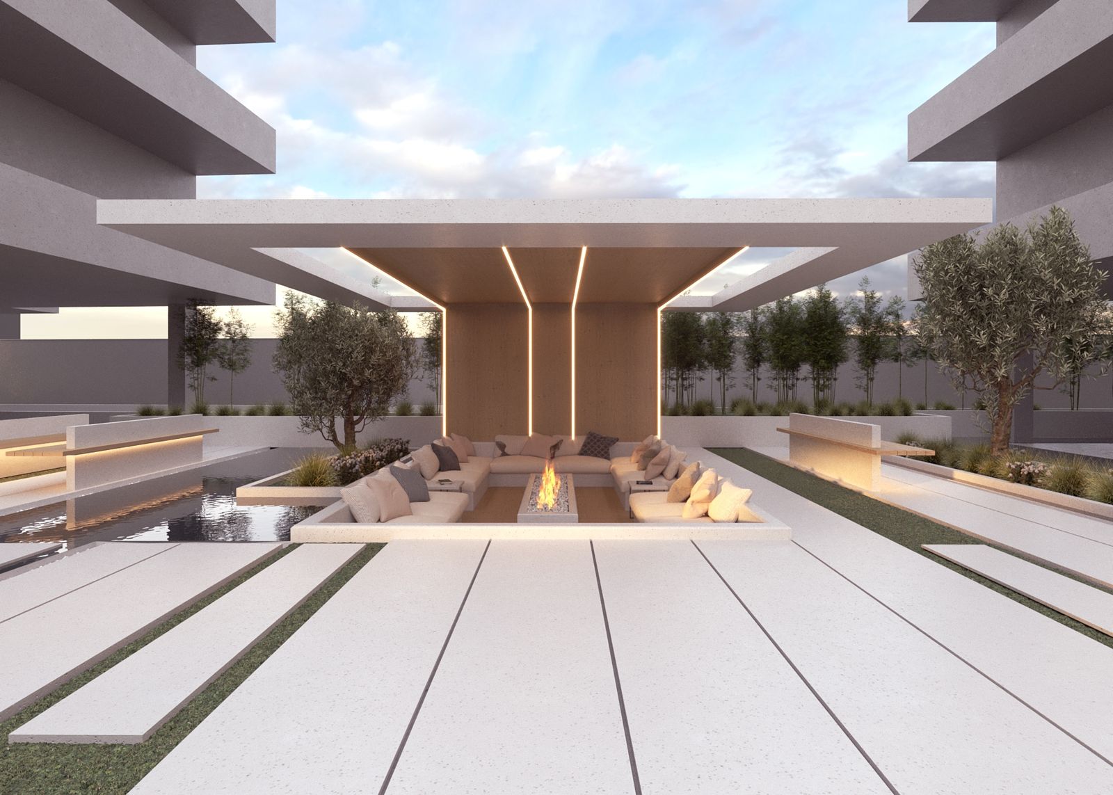 Penthouse terrace